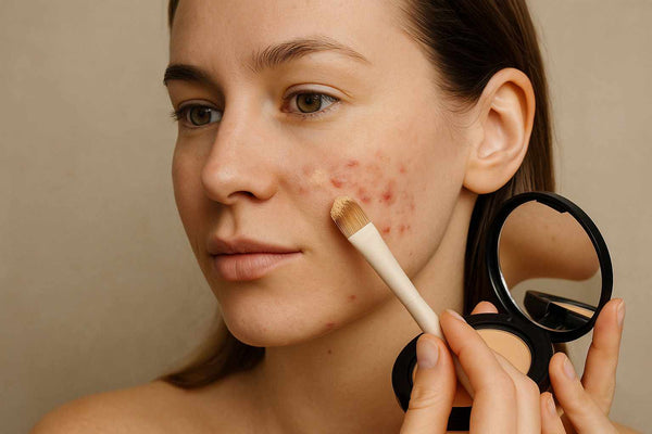 How to Cover Acne Blemishes with Makeup